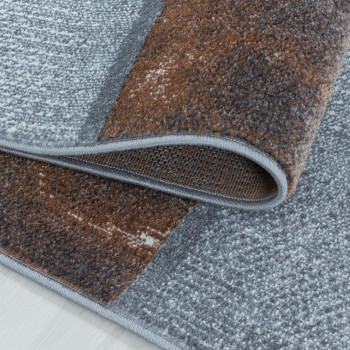 Kurzflor Teppich OTTAWA Kupfer 140 x 200 cm
