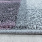 Kurzflor Teppich OTTAWA Violett 80 x 250 cm