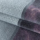 Kurzflor Teppich OTTAWA Violett 80 x 250 cm