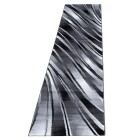 Kurzflor Teppich PARMA Schwarz 80 x 300 cm