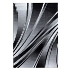Kurzflor Teppich PARMA Schwarz 200 cm x 290 cm