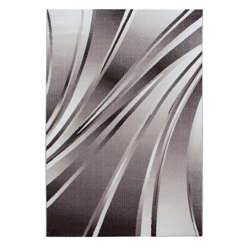 Kurzflor Teppich PARMA Braun 140 x 200 cm
