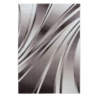 Kurzflor Teppich PARMA Braun 240 x 340 cm