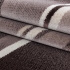 Kurzflor Teppich PARMA Braun 280 x 370 cm