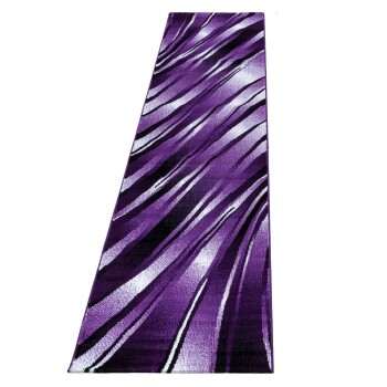Kurzflor Teppich PARMA Violett 80 x 300 cm