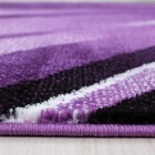 Kurzflor Teppich PARMA Violett 80 x 300 cm