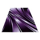 Kurzflor Teppich PARMA Violett 140 x 200 cm