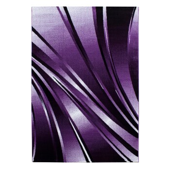 Kurzflor Teppich PARMA Violett 200 cm x 290 cm