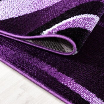 Kurzflor Teppich PARMA Violett 280 x 370 cm