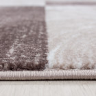 Kurzflor Teppich PARMA Braun 120 cm x 170 cm