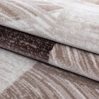 Kurzflor Teppich PARMA Braun 240 x 340 cm