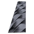 Kurzflor Teppich PARMA Schwarz 80 x 300 cm