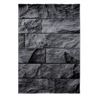 Kurzflor Teppich PARMA Schwarz 160 cm x 230 cm