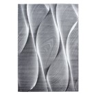 Kurzflor Teppich PARMA Schwarz 160 cm x 230 cm
