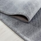 Kurzflor Teppich PARMA Schwarz 160 cm x 230 cm