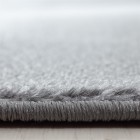 Kurzflor Teppich PARMA Schwarz 200 cm x 290 cm