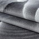 Kurzflor Teppich PARMA Schwarz 200 cm x 290 cm