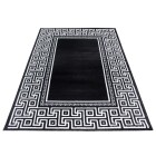 Kurzflor Teppich PARMA Schwarz 140 x 200 cm