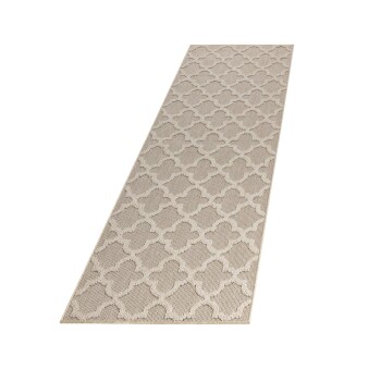 Outdoor Teppich PATARA Beige 80 x 250 cm