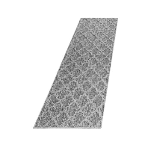 Outdoor Teppich PATARA Grau 80 x 250 cm