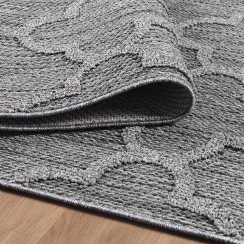 Outdoor Teppich PATARA Grau 120 cm x 170 cm