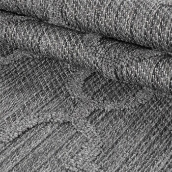 Outdoor Teppich PATARA Grau 160 cm x 230 cm