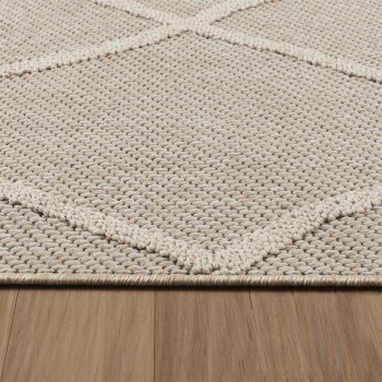 Outdoor Teppich PATARA Beige 80 x 150 cm