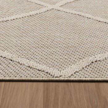 Outdoor Teppich PATARA Beige 80 x 250 cm