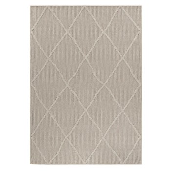 Outdoor Teppich PATARA Beige 120 cm x 170 cm