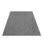 Outdoor Teppich PATARA Grau 140 x 200 cm