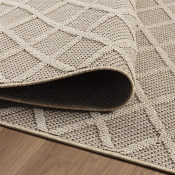 Outdoor Teppich PATARA Beige 80 x 150 cm