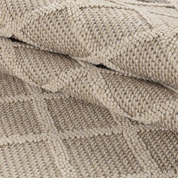 Outdoor Teppich PATARA Beige 80 x 150 cm