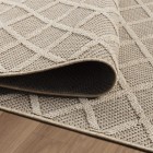 Outdoor Teppich PATARA Beige 80 x 150 cm