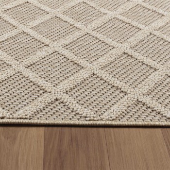 Outdoor Teppich PATARA Beige 80 x 250 cm
