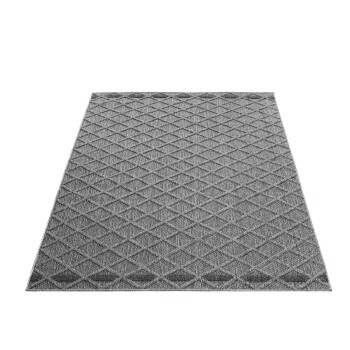 Outdoor Teppich PATARA Grau 240 x 340 cm