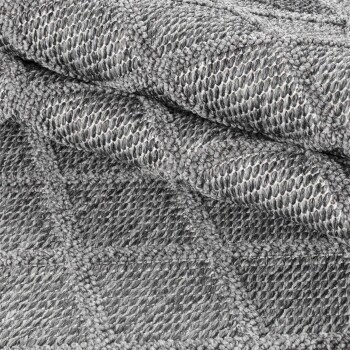 Outdoor Teppich PATARA Grau 240 x 340 cm