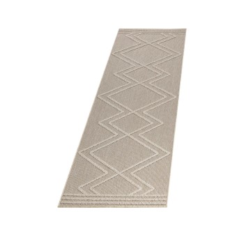 Outdoor Teppich PATARA Beige 80 x 250 cm