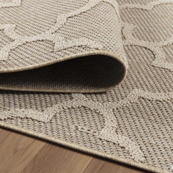 Outdoor Teppich PATARA Beige 80 x 250 cm