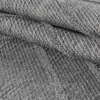 Outdoor Teppich PATARA Grau 80 x 250 cm