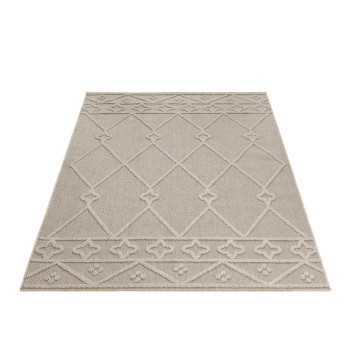 Outdoor Teppich PATARA Beige 80 x 150 cm