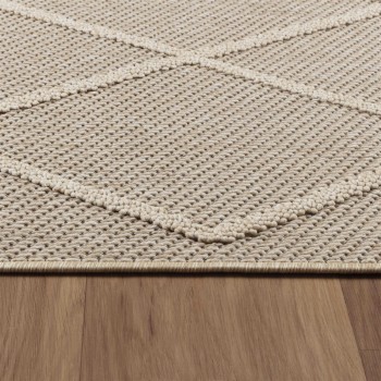 Outdoor Teppich PATARA Beige 80 x 150 cm