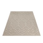 Outdoor Teppich PATARA Beige 80 x 150 cm
