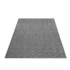 Outdoor Teppich PATARA Grau 80 x 150 cm