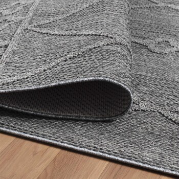 Outdoor Teppich PATARA Grau 200 cm x 290 cm