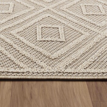 Outdoor Teppich PATARA Beige 80 x 150 cm