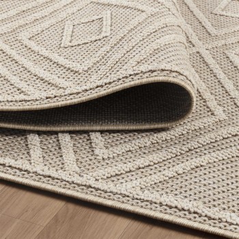 Outdoor Teppich PATARA Beige 80 x 150 cm