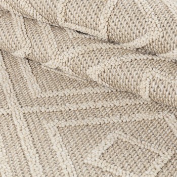 Outdoor Teppich PATARA Beige 80 x 150 cm