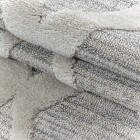 Hochflor Teppich PISA Grau 280 x 370 cm