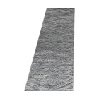 Hochflor Teppich PISA Grau 80 x 250 cm