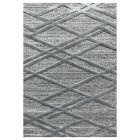 Hochflor Teppich PISA Grau 240 x 340 cm